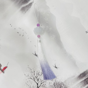 1 gab. Piekarināma Virve Zīds DIY Pušķis Bārkstis Ķīniešu stila Āķi Kulonu Rotaslietas Šūšanas Aizkaru Izejmateriāli Aksesuāri