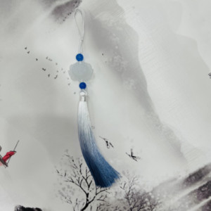 1 gab. Piekarināma Virve Zīds DIY Pušķis Bārkstis Ķīniešu stila Āķi Kulonu Rotaslietas Šūšanas Aizkaru Izejmateriāli Aksesuāri