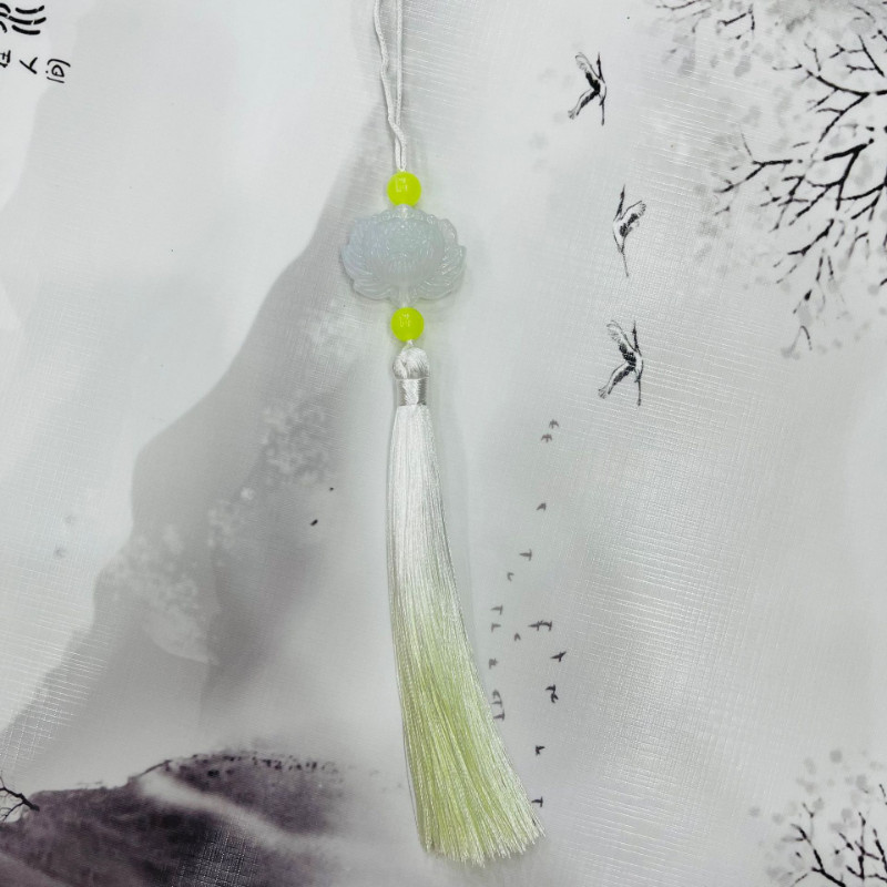 1 gab. Piekarināma Virve Zīds DIY Pušķis Bārkstis Ķīniešu stila Āķi Kulonu Rotaslietas Šūšanas Aizkaru Izejmateriāli Aksesuāri