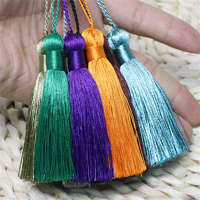 WFFNNKC 10 ΤΕΜ 8cm Πολυεστερικές Μεταξωτές Φούντες Κάθετη Κρόσια Μενταγιόν Χειροτεχνία DIY Κοσμήματα Διακόσμηση σπιτιού Κουρτίνες ραπτικής Αξεσουάρ