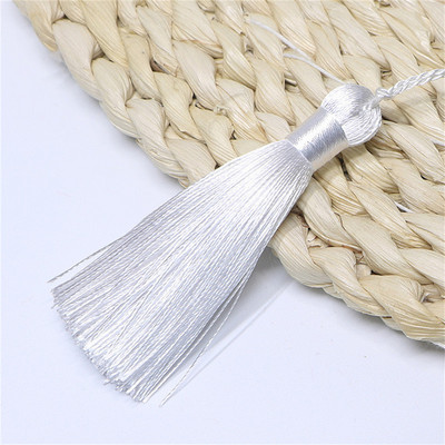 WFFNNKC 10 ΤΕΜ 8cm Πολυεστερικές Μεταξωτές Φούντες Κάθετη Κρόσια Μενταγιόν Χειροτεχνία DIY Κοσμήματα Διακόσμηση σπιτιού Κουρτίνες ραπτικής Αξεσουάρ