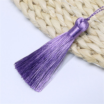 WFFNNKC 10 ΤΕΜ 8cm Πολυεστερικές Μεταξωτές Φούντες Κάθετη Κρόσια Μενταγιόν Χειροτεχνία DIY Κοσμήματα Διακόσμηση σπιτιού Κουρτίνες ραπτικής Αξεσουάρ