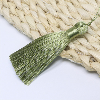 WFFNNKC 10 ΤΕΜ 8cm Πολυεστερικές Μεταξωτές Φούντες Κάθετη Κρόσια Μενταγιόν Χειροτεχνία DIY Κοσμήματα Διακόσμηση σπιτιού Κουρτίνες ραπτικής Αξεσουάρ