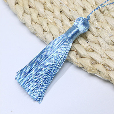 WFFNNKC 10 ΤΕΜ 8cm Πολυεστερικές Μεταξωτές Φούντες Κάθετη Κρόσια Μενταγιόν Χειροτεχνία DIY Κοσμήματα Διακόσμηση σπιτιού Κουρτίνες ραπτικής Αξεσουάρ