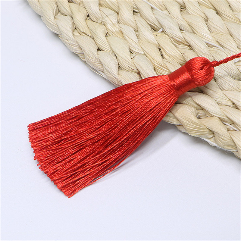 WFFNNKC 10 ΤΕΜ 8cm Πολυεστερικές Μεταξωτές Φούντες Κάθετη Κρόσια Μενταγιόν Χειροτεχνία DIY Κοσμήματα Διακόσμηση σπιτιού Κουρτίνες ραπτικής Αξεσουάρ