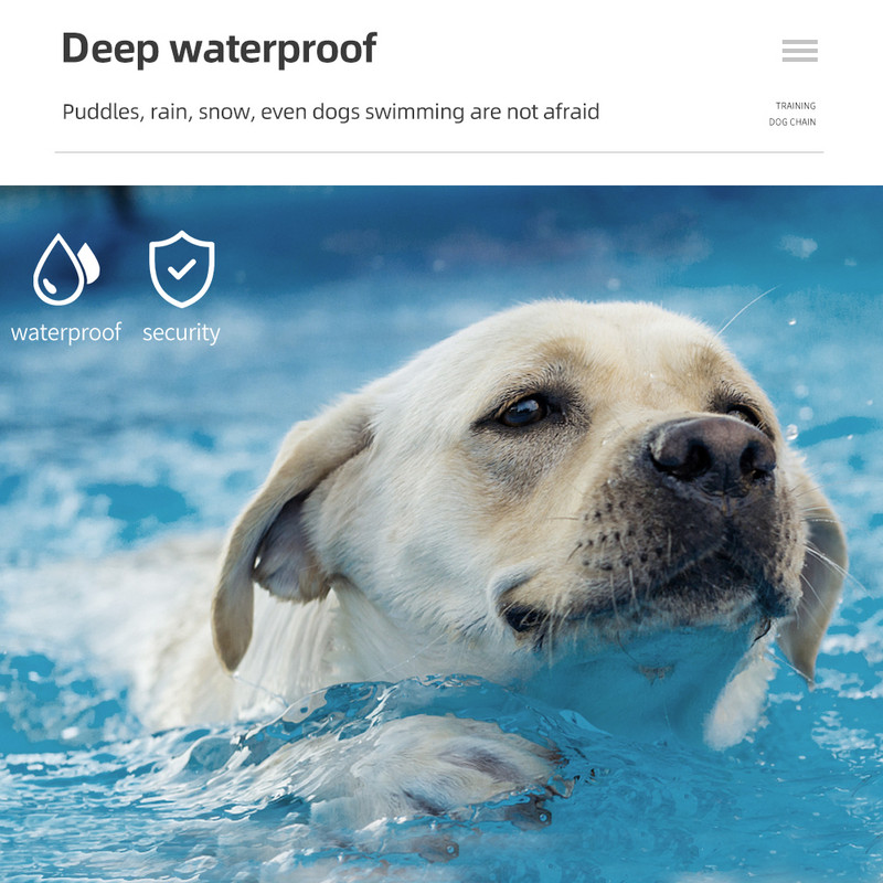 1000 m-es távirányító elektromos kutyakiképző nyakörv vízálló újratölthető LCD kijelzővel univerzális méretű lökés vibrációs hang