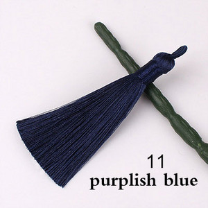 5/10 gab. 8cm poliestera zīda pušķi Mīksti pušķi ar cilpām Zīda pušķu birste DIY rotaslietas Mājas dekors Šūšanas aizkaru aksesuāri