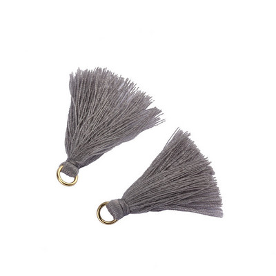 50 τμχ 35 χιλιοστά έγχρωμο κρεμαστό δαχτυλίδι φούντα μενταγιόν DIY Χειροτεχνίες Ρούχα Κουρτίνες Διακόσμηση Σκουλαρίκια Κοσμήματα Αξεσουάρ Μικρό τελείωμα με κρόσσια