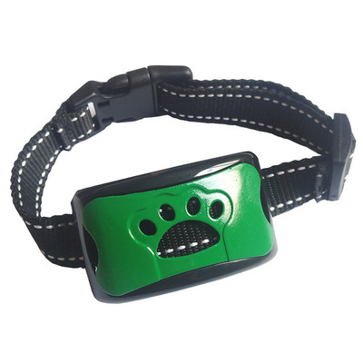 Jaunākās elektriskās pretriešanas ierīces Ultraskaņas suņu apmācības kaklasiksna USB uzlādējama riešanas apturēšanas vibrācijas pretriešanas ierīces