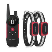 MASBRILL elektriskā suņu apmācības kakla siksna mājdzīvnieku kakla siksna, mizas aizbāznis, tālvadības suņu apmācības ierīce pīkstiens/vibrācija/elektrošoka kakla siksna