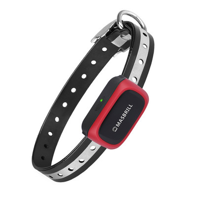 MASBRILL elektriskā suņu apmācības kakla siksna mājdzīvnieku kakla siksna, mizas aizbāznis, tālvadības suņu apmācības ierīce pīkstiens/vibrācija/elektrošoka kakla siksna