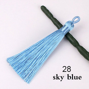 8 cm-es selyemfutó bojtkefe divat puha bojt rojt ékszerkészítéshez fülbevaló medál varázsa kézzel készített dekorációs kézműves