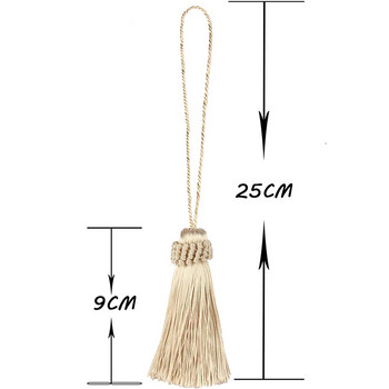 4 бр. Декоративни завеси Врати Пискюли Отметка Малък пискюл за занаяти Ключодържатели Подстригване Копринени пискюли Ключодържател Златни ресни Четка