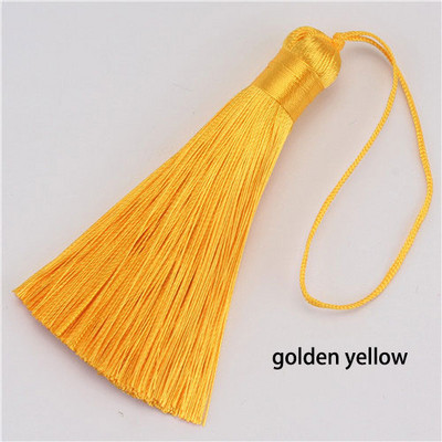 10 τμχ 8 εκατοστά Πολυεστερική μεταξωτή φούντα με κρόσσια βούρτσα Φούντες Διακοσμητικά για χειροτεχνίες DIY Jewelry Findings Διακόσμηση σπιτιού Κουρτίνες ραπτικής Αξεσουάρ