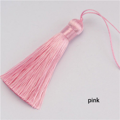 10 τμχ 8 εκατοστά Πολυεστερική μεταξωτή φούντα με κρόσσια βούρτσα Φούντες Διακοσμητικά για χειροτεχνίες DIY Jewelry Findings Διακόσμηση σπιτιού Κουρτίνες ραπτικής Αξεσουάρ