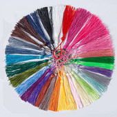 32τμχ/Συσκευασία Πολυεστερική Μεταξωτή Φούντα Κρόσια 8cm Βαμβακερές φούντες Διακοσμητικό για Ράψιμο Κουρτινών Αξεσουάρ DIY Διακόσμηση γάμου