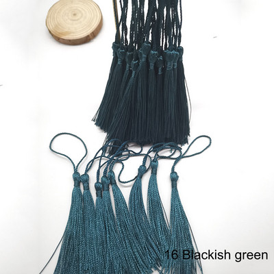 32τμχ/Συσκευασία Πολυεστερική Μεταξωτή Φούντα Κρόσια 8cm Βαμβακερές φούντες Διακοσμητικό για Ράψιμο Κουρτινών Αξεσουάρ DIY Διακόσμηση γάμου