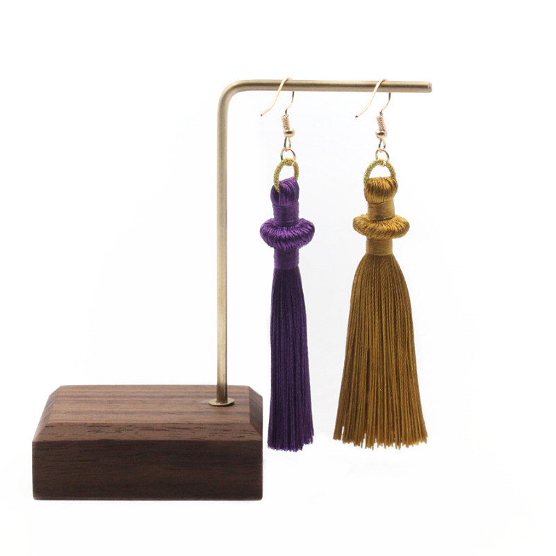 5Gb Jauns sēņu pušķis zelta vilkšanas aplis 77 mm Rotaslietas Apģērbi Aksesuāri Dekorācijas DIY Materiāls Auss piliens Maza karājas auss