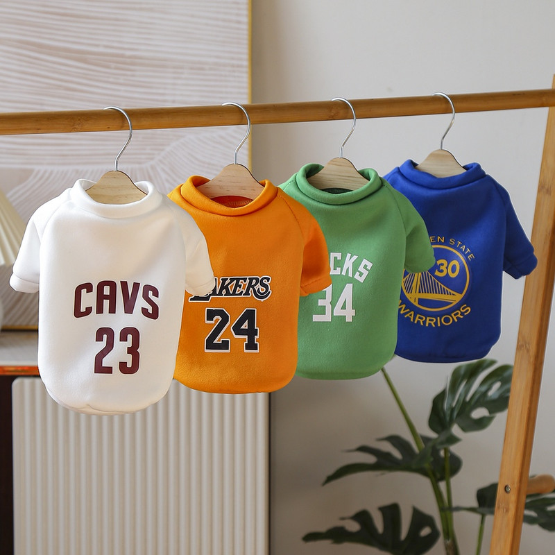 Jauns suņu apģērbs Pet Ball sporta apģērbs kucēns krekls kaķu pulovers rudens un ziema XS-XXL