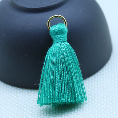 30 gab Poliestera Kokvilnas Metāla Gredzens Pušķis Bārkstis Kulons DIY Apģērbi Aizkari Dekors Amatniecība Pušķis Apdare Auskari Juvelierizstrādājumu sastāvdaļas