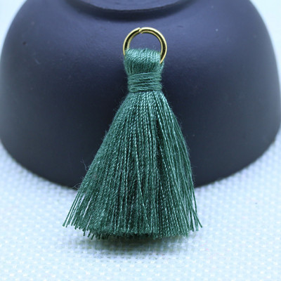 30 gab Poliestera Kokvilnas Metāla Gredzens Pušķis Bārkstis Kulons DIY Apģērbi Aizkari Dekors Amatniecība Pušķis Apdare Auskari Juvelierizstrādājumu sastāvdaļas