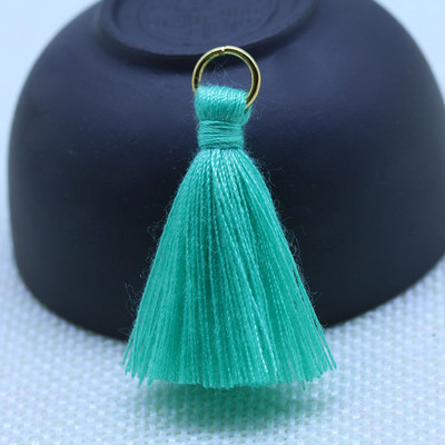 30 gab Poliestera Kokvilnas Metāla Gredzens Pušķis Bārkstis Kulons DIY Apģērbi Aizkari Dekors Amatniecība Pušķis Apdare Auskari Juvelierizstrādājumu sastāvdaļas