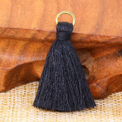 30 gab Poliestera Kokvilnas Metāla Gredzens Pušķis Bārkstis Kulons DIY Apģērbi Aizkari Dekors Amatniecība Pušķis Apdare Auskari Juvelierizstrādājumu sastāvdaļas