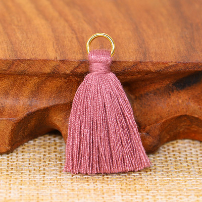 30 gab Poliestera Kokvilnas Metāla Gredzens Pušķis Bārkstis Kulons DIY Apģērbi Aizkari Dekors Amatniecība Pušķis Apdare Auskari Juvelierizstrādājumu sastāvdaļas