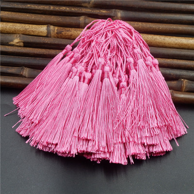 50PCS/Pakiranje 8cm Viseće uže u boji Poliesterske rese Šivanje resa Bang rese Obrub ključeva Rese za DIY Uljepšavanje zavjesa Pristup