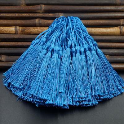 50PCS/Pakiranje 8cm Viseće uže u boji Poliesterske rese Šivanje resa Bang rese Obrub ključeva Rese za DIY Uljepšavanje zavjesa Pristup