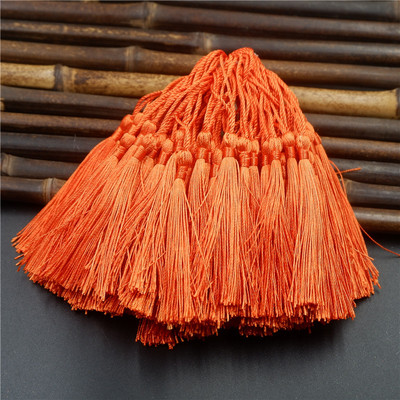 50PCS/Pakiranje 8cm Viseće uže u boji Poliesterske rese Šivanje resa Bang rese Obrub ključeva Rese za DIY Uljepšavanje zavjesa Pristup