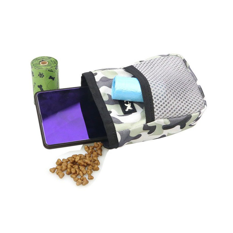 1 vnt. naminių šunų šuniukų dresūros skanėstų užkandžių masalas Kišeninis maišelis Paklusnumo Agility Maišelis Maitinimo maišelis Užkandžių Atlygio juosmens krepšys