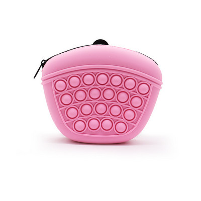 Nešiojamų šunų dresavimo juosmens krepšys skanėstų užkandžiams šunims minkštas plaunamas lauko pašarų laikymo maišelis Maisto apdovanojimas silicio dioksido maišeliai