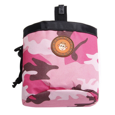 Dog Treat Pouch Šunų dresavimo maišelis su juosmeniu, peties dirželiu Pašalinimų maišelio dozatorius skanėstų lavinimo krepšys naminių gyvūnėlių žaislų skanėstams