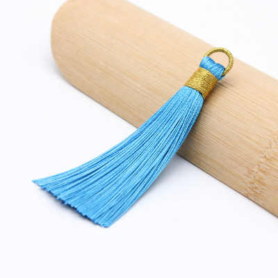 5gab ar bārkstīm auss diy ledus zīda poliestera apģērbu aksesuāri auto piekarināms auss priekš Auskari aksesuāri dekorācijas pušķis