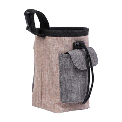 Dog Treat Pouch Šunų dresavimo maišelis su juosmeniu, peties dirželiu Pašalinimų maišelio dozatorius skanėstų lavinimo krepšys naminių gyvūnėlių žaislų skanėstams