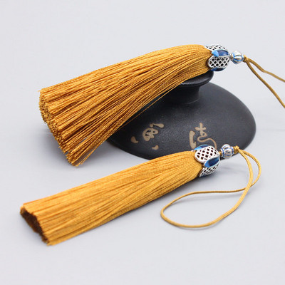 2gab/iepakojumā vertikāli ledus zīda bārkstīm pušķis Taiga gamma kroņa sakausējums piekarināms ausu kulons DIY Rotaslietas Apģērbs Amatniecība Aksesuāri