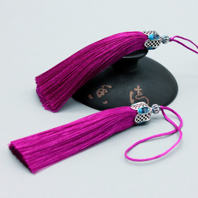 2gab/iepakojumā vertikāli ledus zīda bārkstīm pušķis Taiga gamma kroņa sakausējums piekarināms ausu kulons DIY Rotaslietas Apģērbs Amatniecība Aksesuāri