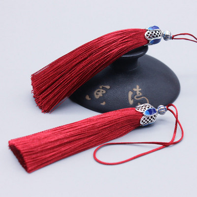 2gab/iepakojumā vertikāli ledus zīda bārkstīm pušķis Taiga gamma kroņa sakausējums piekarināms ausu kulons DIY Rotaslietas Apģērbs Amatniecība Aksesuāri