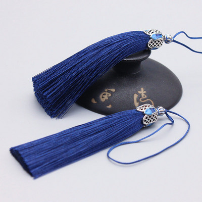 2gab/iepakojumā vertikāli ledus zīda bārkstīm pušķis Taiga gamma kroņa sakausējums piekarināms ausu kulons DIY Rotaslietas Apģērbs Amatniecība Aksesuāri