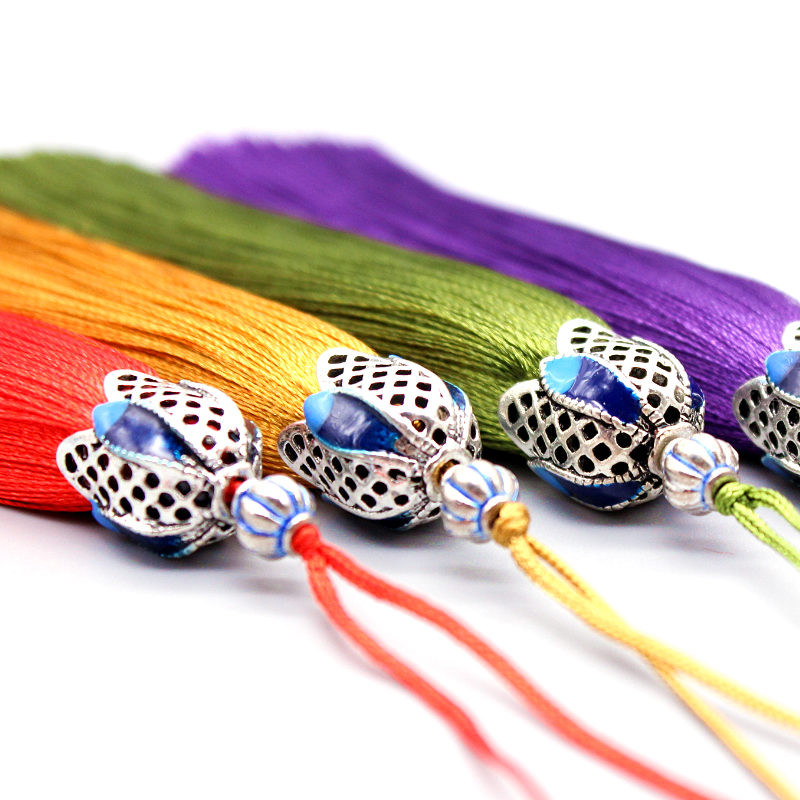 2gab/iepakojumā vertikāli ledus zīda bārkstīm pušķis Taiga gamma kroņa sakausējums piekarināms ausu kulons DIY Rotaslietas Apģērbs Amatniecība Aksesuāri