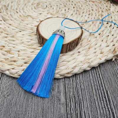 2gab 10cm Pušķi Dekoratīvie Zīda Bārkstis Garniture Izstrādājumi Pušķis Zīda pušķis Šūšanas Audumu Aksesuāri Bārkstis Apdare somas Dekorēšanai