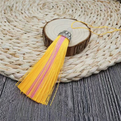 2gab 10cm Pušķi Dekoratīvie Zīda Bārkstis Garniture Izstrādājumi Pušķis Zīda pušķis Šūšanas Audumu Aksesuāri Bārkstis Apdare somas Dekorēšanai