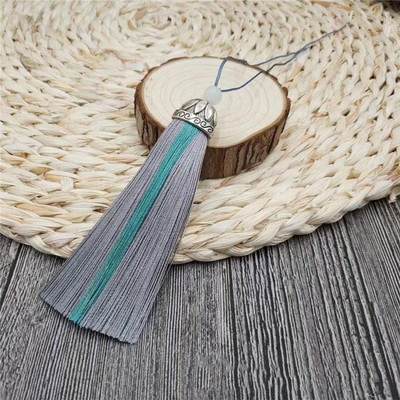 2gab 10cm Pušķi Dekoratīvie Zīda Bārkstis Garniture Izstrādājumi Pušķis Zīda pušķis Šūšanas Audumu Aksesuāri Bārkstis Apdare somas Dekorēšanai