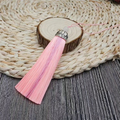 2gab 10cm Pušķi Dekoratīvie Zīda Bārkstis Garniture Izstrādājumi Pušķis Zīda pušķis Šūšanas Audumu Aksesuāri Bārkstis Apdare somas Dekorēšanai