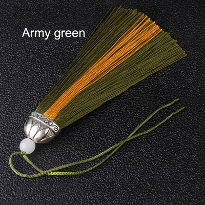 2gab 10cm Pušķi Dekoratīvie Zīda Bārkstis Garniture Izstrādājumi Pušķis Zīda pušķis Šūšanas Audumu Aksesuāri Bārkstis Apdare somas Dekorēšanai