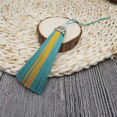 2gab 10cm Pušķi Dekoratīvie Zīda Bārkstis Garniture Izstrādājumi Pušķis Zīda pušķis Šūšanas Audumu Aksesuāri Bārkstis Apdare somas Dekorēšanai