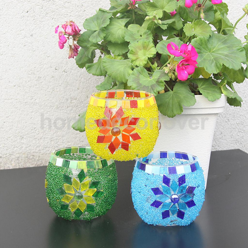 Dažādas krāsas Caurspīdīgi stikla gabali Mozaīkas veidošanas flīzes Teseris mīklu mākslai DIY Amatniecības piederumi