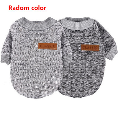 Šilti žieminiai naminių šunų drabužiai mažiems šunims šuniukų paltai Striukė šunų megztiniai Megztiniai Jorkai Čihuahua Shih Tzu Mopsų komplektai Xs-Xxl