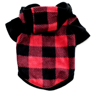 Új kutyaruhák nyomtatott masni kisállat kapucnis XS-XL 5 méretű kölyökkabát Kutya kapucnis Kényelmes meleg alkalmi édes aranyos kisállat kellékek